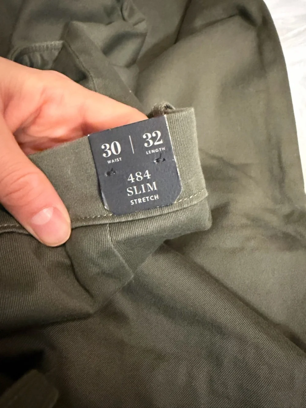 J crew 484 slim stretch chino pants catskill green